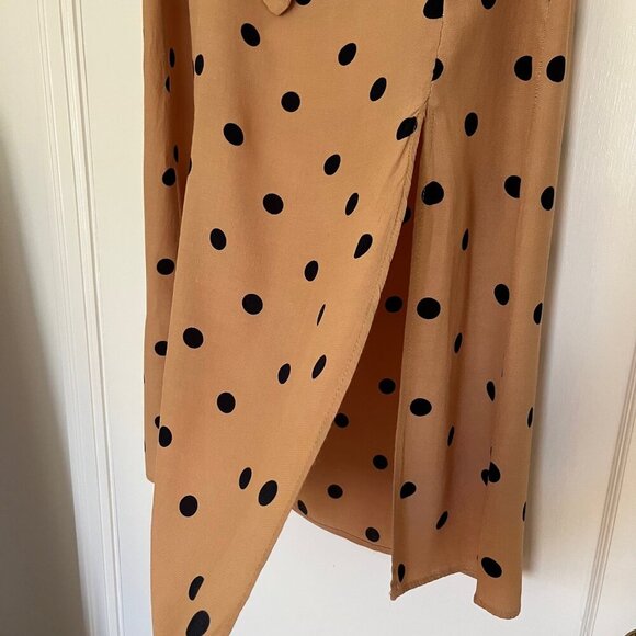 Mango Polka Dot Midi Skirt | US Size XS - Picture 5 of 8